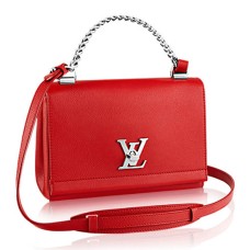 Geantă de umăr Louis Vuitton M51202 Lockme II BB din piele Taurillon