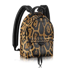 Rucsac Louis Vuitton M52020 Palm Springs PM Canvas cu imprimeu de animale sălbatice
