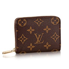 Portofel Louis Vuitton M60067 Zippy, din pânză cu monogramă