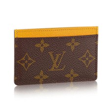 Portcard Louis Vuitton M60704, canvas cu monogramă