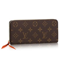 Portofel Louis Vuitton Clemence M60743 din pânză cu monogramă