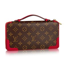 Portofel Louis Vuitton M61452 Daily Organizer Canvas cu monogramă