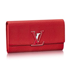 Portofel Louis Vuitton M61471 Capucines Taurillon Piele