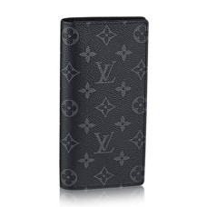 Portofel Louis Vuitton M61697 Brazza Monogram Eclipse Canvas