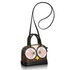 Geantă Louis Vuitton M61708 Nano Alma Crossbody Canvas cu Monogramă