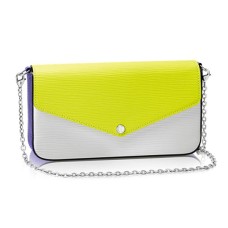 Louis Vuitton M61753 Pochette Felicie Chain Wallet Epi Piele