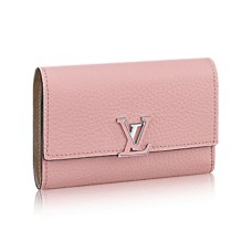 Portofel compact Louis Vuitton M62156 Capucines Taurillon din piele