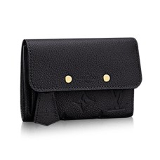 Portofel Louis Vuitton M62184 Pont-Neuf Compact Monogram Empreinte Piele