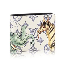 Portofel multiplu Louis Vuitton M62607 din pânză cu monogramă