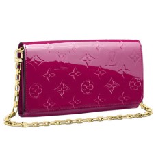 Louis Vuitton M90087 Portofel cu lanț Monogram Vernis
