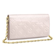 Portofel Louis Vuitton M90090 cu lanț Monogram Vernis