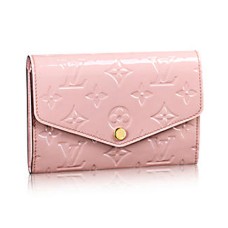 Portofel Louis Vuitton M90926 Sarah Compact Monogram Vernis