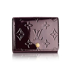 Suport pentru cărți de vizită Louis Vuitton M91409 Monogram Vernis
