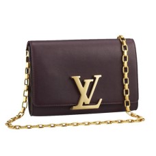 Geantă Louis Vuitton M94423 cu lanț Louise GM Crossbody din piele Taurillon