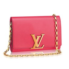 Geantă Louis Vuitton M94687 cu lanț Louise GM Crossbody, piele Taurillon