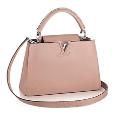 Geantă Louis Vuitton M94704 Capucines BB din piele Taurillon