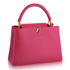 Geantă Louis Vuitton M95508 Capucines MM din piele Taurillon