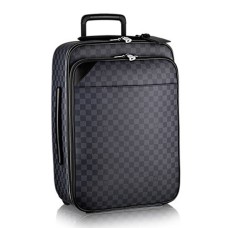 Louis Vuitton N21225 Pegase Legere 55 Business Bagaj cu role Damier Graphite Canvas