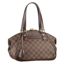 Louis Vuitton N41117 Verona PM Geanta de umar Damier Ebene Canvas