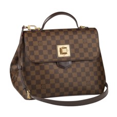 Geanta de umar Louis Vuitton N41168 Bergamo MM Damier Ebene Canvas