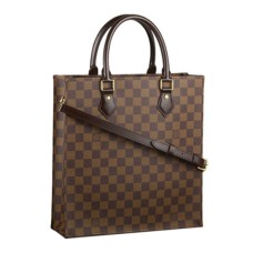 Louis Vuitton N41226 Sac Plat PM Geantă Damier Ebene Canvas