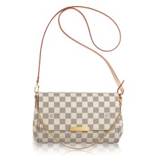 Louis Vuitton N41275 Pânză preferată MM Damier Azur