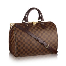 Geanta Tote Louis Vuitton N41367 Speedy Bandouliere 30 Damier Ebene Canvas