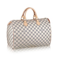 Geanta Tote Louis Vuitton N41369 Speedy 35 Damier Azur Canvas