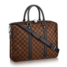 Louis Vuitton N41466 Porte-Documents Voyage PM Servieta Damier Ebene Canvas