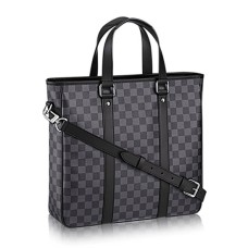 Louis Vuitton N41467 Tadao PM Servietă Damier Graphite Canvas