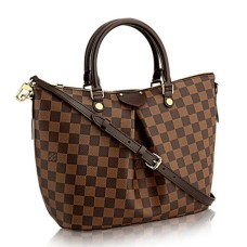 Geanta Tote Louis Vuitton N41546 Siena MM Damier Ebene Canvas