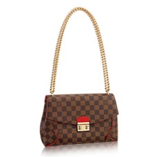 Geanta de umar Louis Vuitton N41596 Caissa Clutch Damier Ebene Canvas