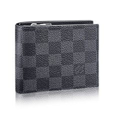 Louis Vuitton N41635 Amerigo Portofel Damier Graphite Canvas