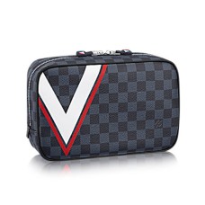 Geantă de toaletă Louis Vuitton N44031 Damier Cobalt Canvas