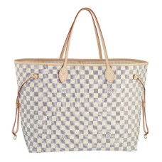 Geantă de umăr Louis Vuitton N51108 Neverfull GM Damier Azur Canvas