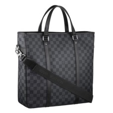 Louis Vuitton N51192 Tadao Servietă Damier Graphite Canvas