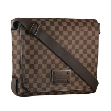 Geanta Louis Vuitton N51211 Brooklyn MM Messenger Damier Ebene Canvas