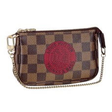 Louis Vuitton N58011 Mini Pochette Accesorii Trunks Bag Damier Ebene Canvas
