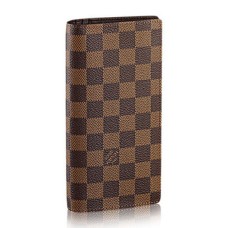 Portofel Louis Vuitton N60017 Brazza Damier Ebene Canvas