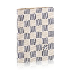 Husa pașaport Louis Vuitton N60032 Damier Azur Canvas