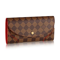 Louis Vuitton N61221 Caissa Portofel Damier Ebene Canvas