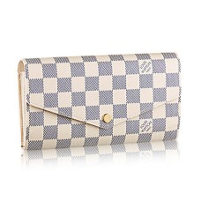 Louis Vuitton N63208 Sarah Portofel Damier Azur Canvas