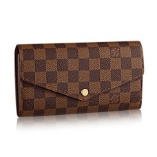 Louis Vuitton N63209 Sarah Portofel Damier Ebene Canvas