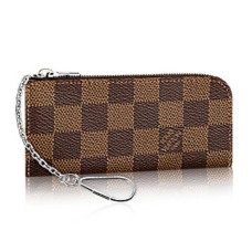Louis Vuitton N63286 4 Suport chei Damier Ebene Canvas