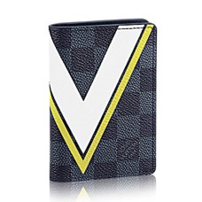 Louis Vuitton N64011 Organizator de buzunar Damier Graphite Canvas