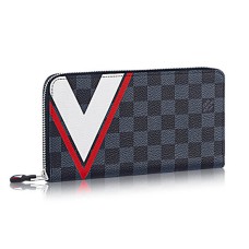 Louis Vuitton N64013 Zippy Organizator Damier Cobalt Canvas