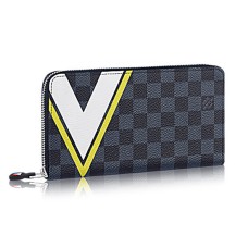 Louis Vuitton N64014 Zippy Organizator Damier Cobalt Canvas