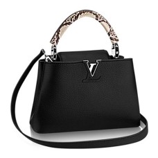 Geantă Louis Vuitton N92040 Capucines BB din piele Taurillon