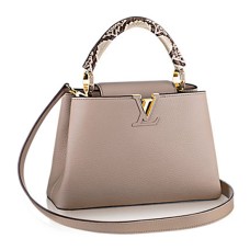 Geantă Louis Vuitton N92041 Capucines BB din piele Taurillon