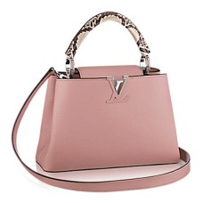 Geantă Louis Vuitton N92042 Capucines BB din piele Taurillon